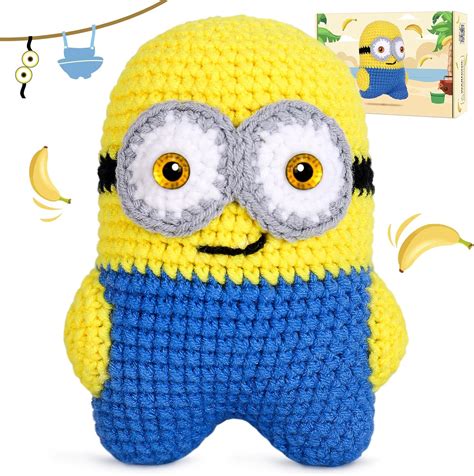 Amazon.com: MHJJYGY Crochet Kit for Beginners, Amigurumi Crocheting