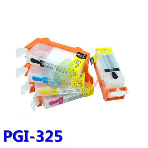 Bci325 Refillable Ink Cartridge For Canon Ip4830 Ip4930 Ix6530 Mg8130