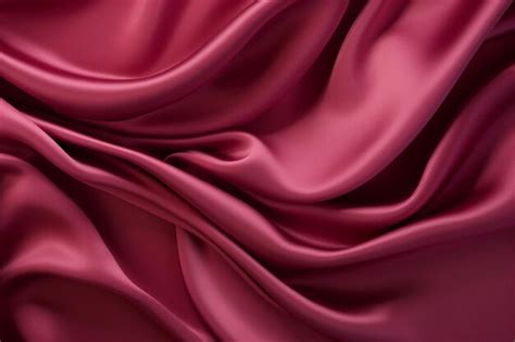 Premium Photo Smooth Satin Silk Fabric Flow