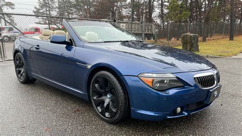 2005 Bmw 645ci Convertible For Sale At Auction Mecum Auctions