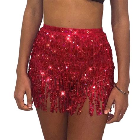 Red Sequin Skirt Artofit