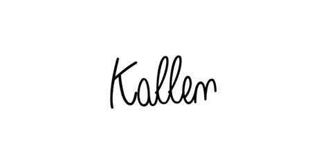 76 Kallen Name Signature Style Ideas Good Electronic Signatures