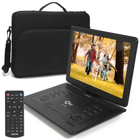 17.9" Portable DVD Player with 15.6" Large HD Screen,Support AV-in/Out ...