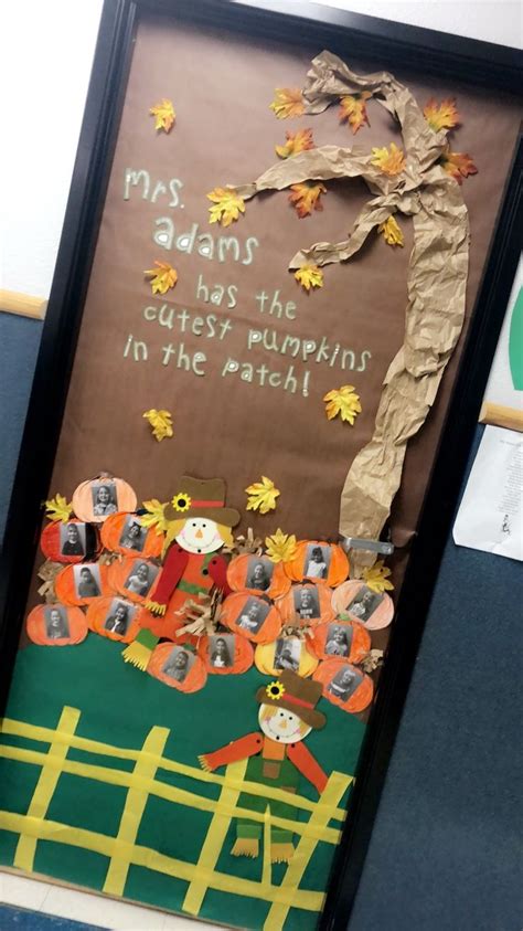 My Kinder Door With The Cutest Pumpkins In The Patch In 2022