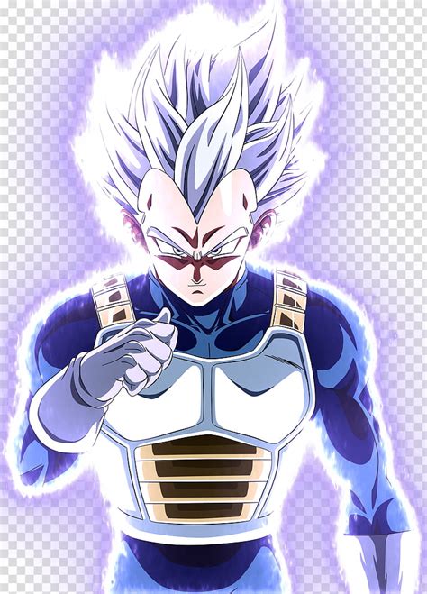 Vegeta Ultra Instinct Transparent Background PNG Clipart HiClipart