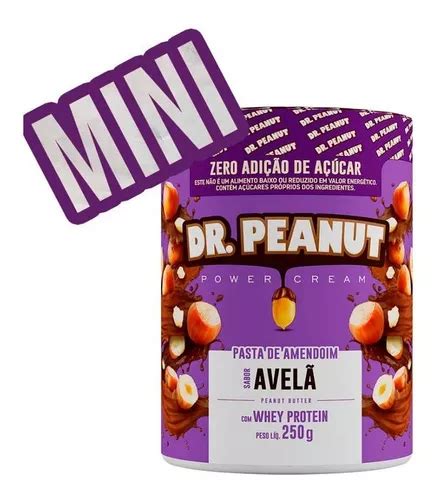 Pasta De Amendoim Dr Peanut Pote 250g Avelã MercadoLivre