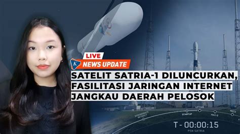 Indonesia Luncurkan Satelit Terbesar Di Asia Satria Ini