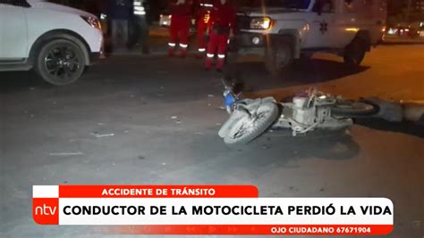 Conductor De Motocicleta Pierde La Vida En Accidente De TrÁnsito Red