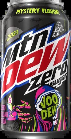 12oz Mountain Dew VooDew Zero 2023 collector cans - Soda Emporium