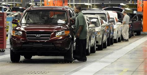 Hyundai production slips in July to 24,100 vehicles - al.com