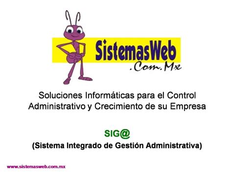 Ppt Soluciones Inform Ticas Para El Control Administrativo Y