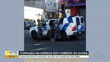 Bom Dia Es Central De Alarme Confunde Reuni O Nos Correios