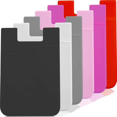 Amazon Adhesive Phone Wallet Card Holder For Phone Case Silicone