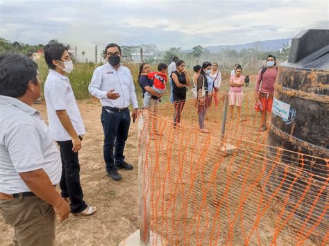 San Martín supervisan avance de proyectos de agua y alcantarillado en