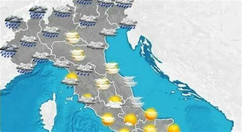 Meteo venerdì nero con nubifragi e maltempo ma il caldo africano non