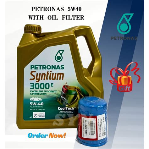 Petronas Syntium E W Sn Cf Fully Synthetic Engine Oil L New