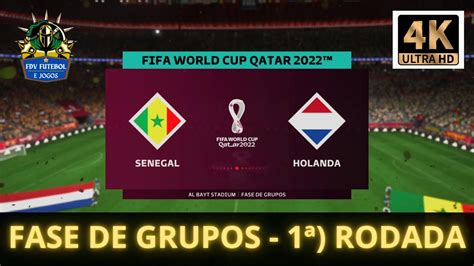 Senegal X Holanda Copa Do Mundo Da Fifa Catar 2022 Tm Fase De