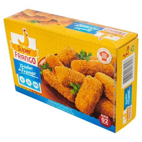 Empanado De Frango Tirinhas Congelado Super Frango Caixa G Supervi