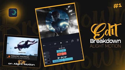 How To Make Edit On Alight Motion Part 1 YouTube