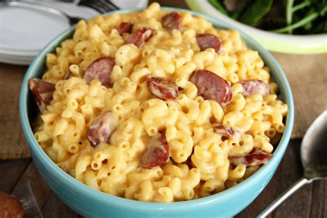 Creamy Smoked Sausage Mac And Cheese Kiolbassa