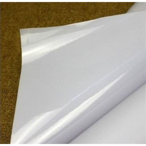 White Plain Pvc Frontlit Flex Banner Roll At Rs Square Feet In