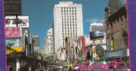 My Postcard And Stamp Week Canada Yonge Dundas Square