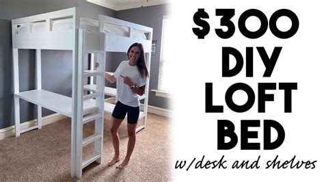 Diy Loft Bed Part 1 Youtube