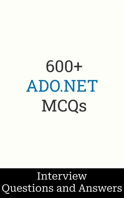 Ado Net Interview Questions And Answers Softarchive