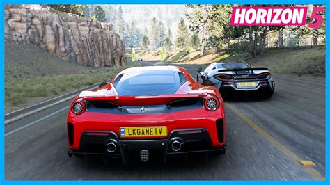 Forza Horizon Ferrari Pista Goliath Race Gameplay Youtube