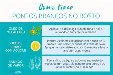 Pontos Branco No Rosto