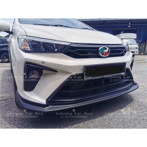 Perodua Bezza 2020 2022 Front Lip V Lip Front Skirt Shopee Malaysia