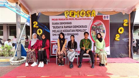 Realisasi Budaya Ramah Demokrasi Melalui Kegiatan Pemilos Smkn Semarang