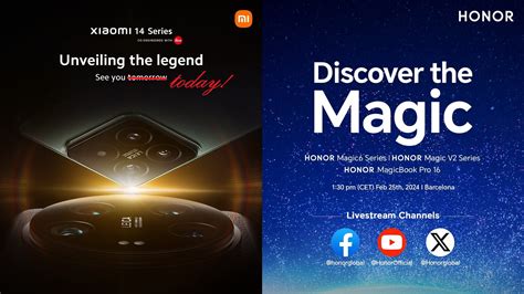 Honor Magic6 Pro Vs Xiaomi 14 Ultra Hier Gehts Zu Den Mega