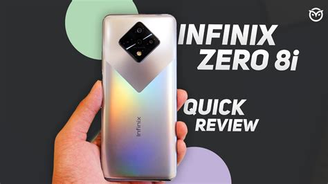 Infinix Zero 8i Unboxing Quick Review Camera Test COD Gaming