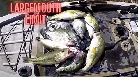 Bass Limit Kayak Crappie Fishing Kayak Bass And Crappie Fishing