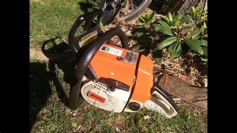 Stihl Av R Parations Et Carburation Youtube