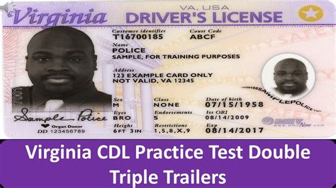 Virginia CDL Practice Test Double Triple Trailers YouTube