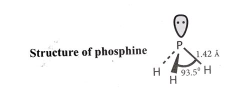 Explain The Structure Of Phosphine