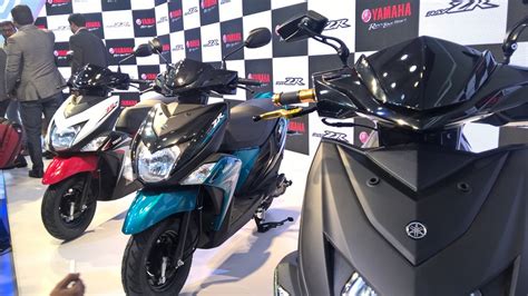 Yamaha Unveils The Cygnus Ray Zr Scooter At Delhi Auto Expo