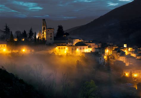 Anversa Degli Abruzzi Prima Dell Alba E Subito Dopo Il Tra Flickr