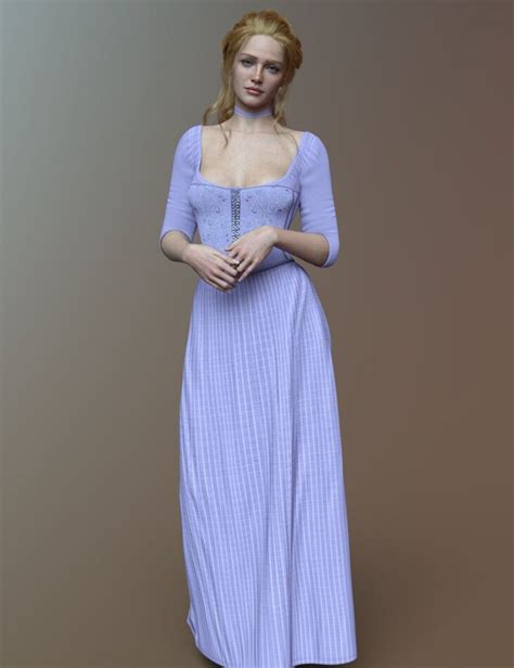 Dforce Regency Fashion Outfit For Genesis 9 Render State