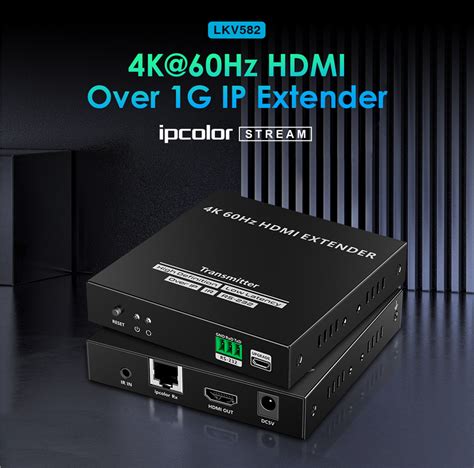 LENKENG HDMI KVM Extender Over Network Cable Up To 120m