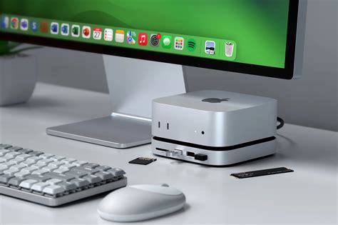 Satechis New Hub Adds More Ports And An Ssd Slot To The M4 Mac Mini