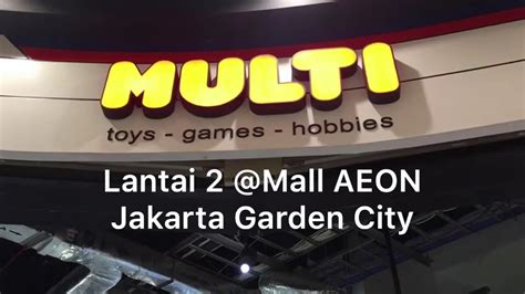 Toko Action Figure Terlengkap Multitoys Di Aeon Jakarta Garden City