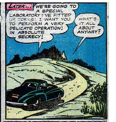 1950 S Hot Rod Comic Art Page 5 The H A M B