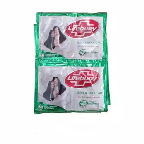 Jual Lifebuoy Shampoo Renteng Isi Sachet Ml Shampo Renceng Hijau