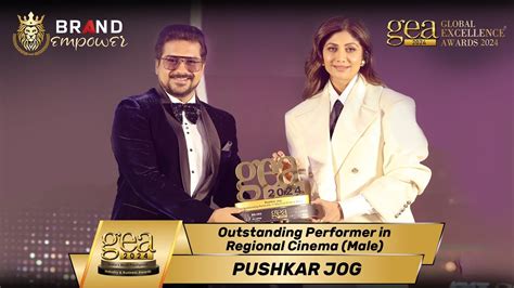 Pushkar Jog Wins GEA 2024 Global Excellence Awards 2024 By Brand