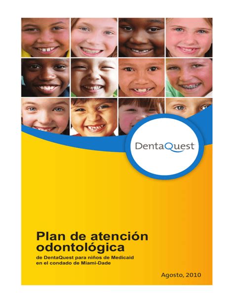 Plan de atención odontológica