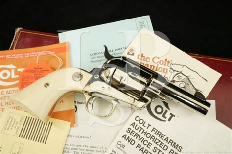 Colt Single Action Army Saa 3rd Gen Sheriffs Model 45 Lc Mfd 1989 Atf