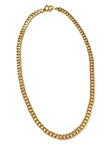 CUBAN LINK 24K GOLD CHAIN NECKLACE – Caroline's Fashion Luxuries